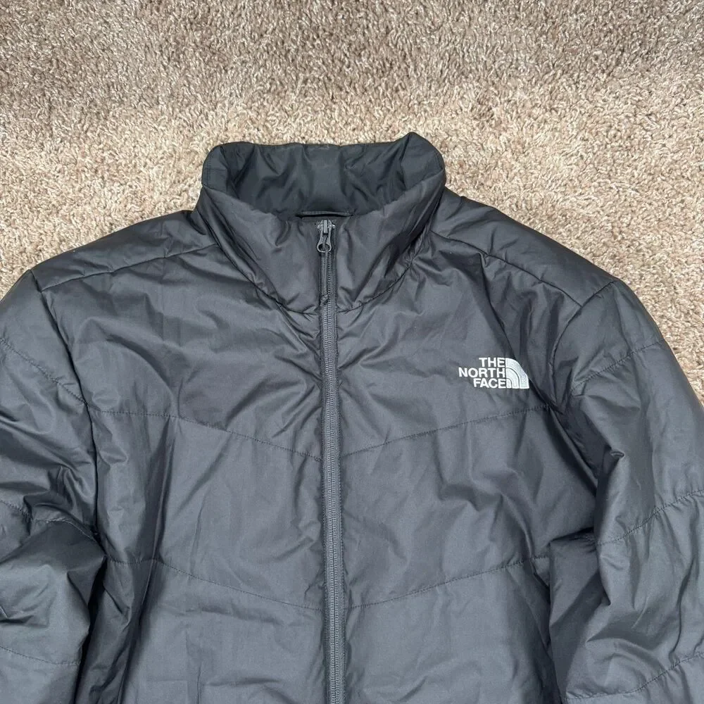The North Face Jacket Men Large TNF Black Junction Insulated NF0A3XB7 Full Zip